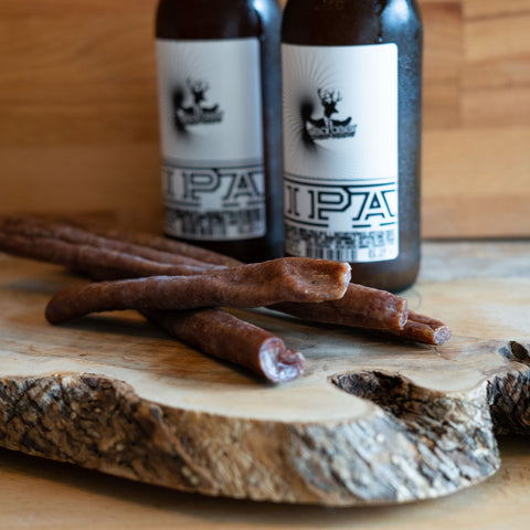 Sausage and beer pairings "dear.beer IPA