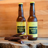 Sausage and beer pairings "Pieterler Perle"